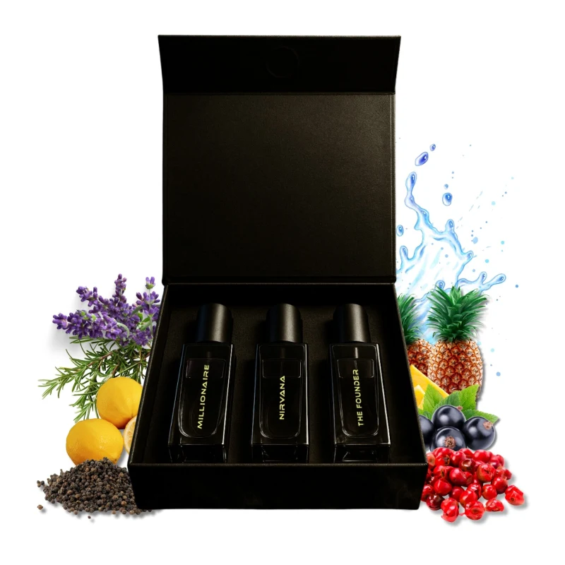 Premium Men Fragrance Gift Set - 3 x 20ml