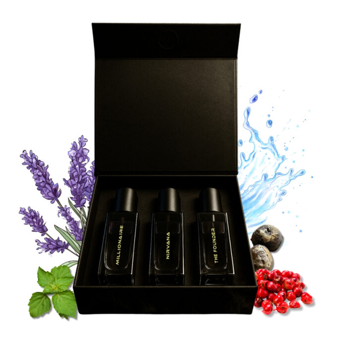 Premium Men Fragrance Gift Set - 3 x 20ml