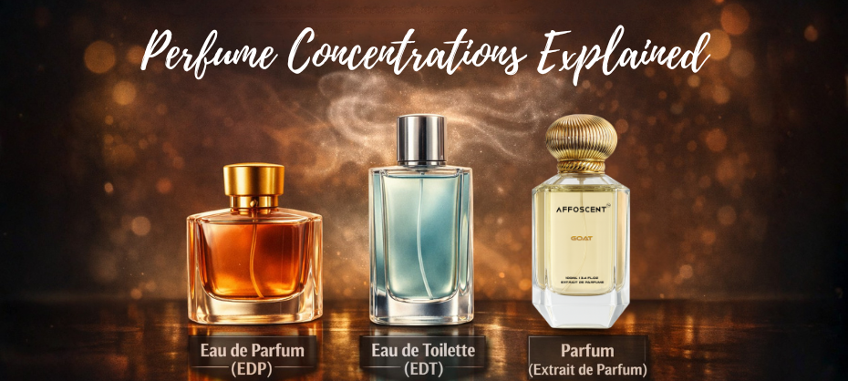 Perfume Concentrations Explained: EDT vs EDP vs Parfum